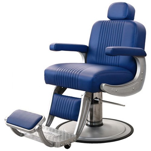 Cobalt Barber Chair