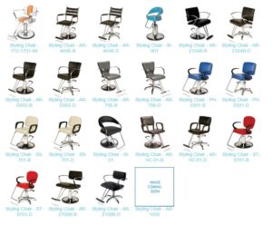 Beauty Salon Styling chairs