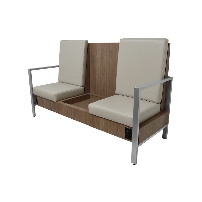 Extended Special Frame Love Seat with Tall Back