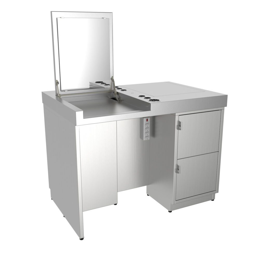 Pacific Stainless Steel Double Sided Station