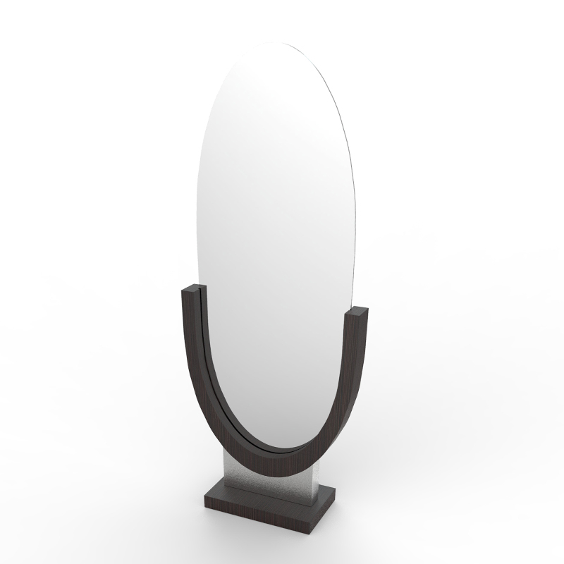 Double Sided Oval Mirror in Xanadu